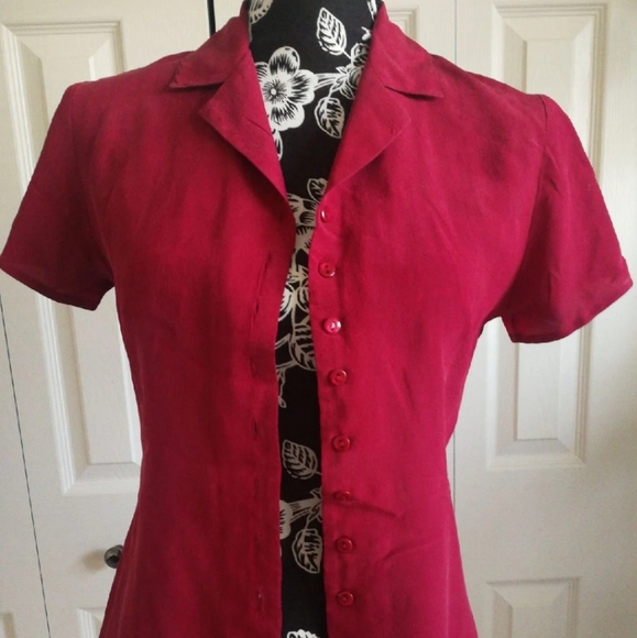 Casual Corner Silk blouse - Picture 1 of 7